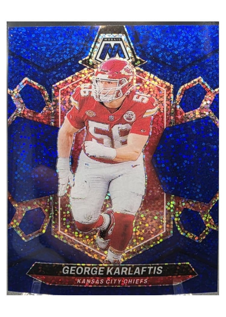 2024 Panini Mosaic Base Set George Karlaftis #111 card
