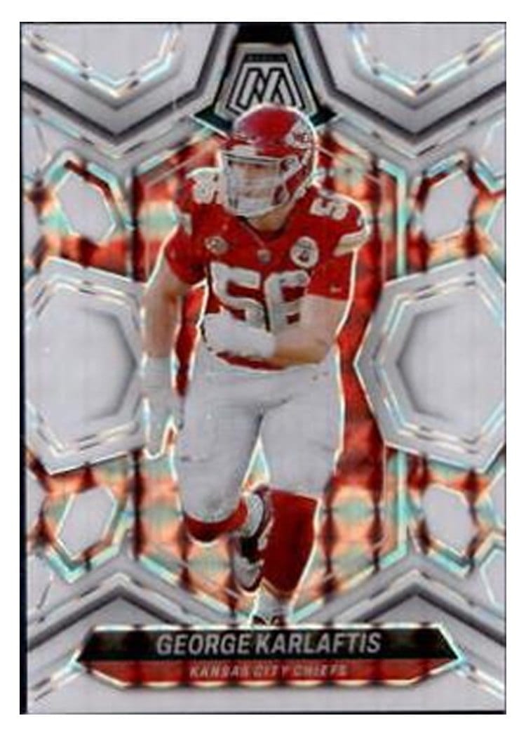 2024 Panini Mosaic Base Set George Karlaftis #111 card
