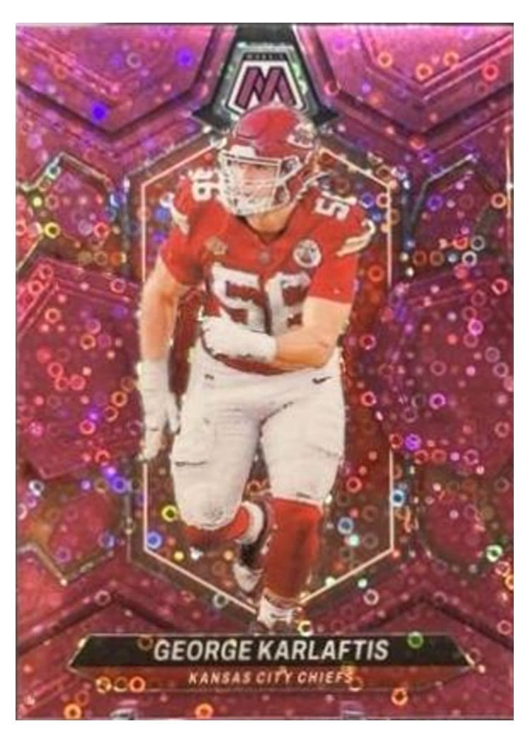 2024 Panini Mosaic Base Set George Karlaftis #111 card