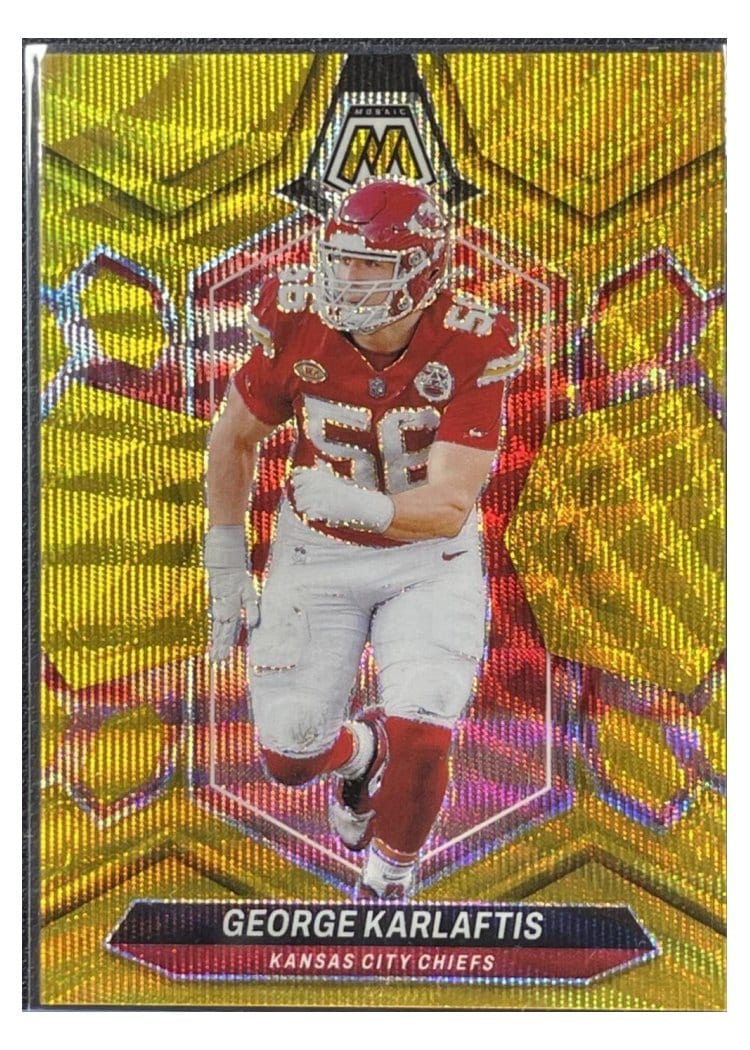 2024 Panini Mosaic Base Set George Karlaftis #111 card
