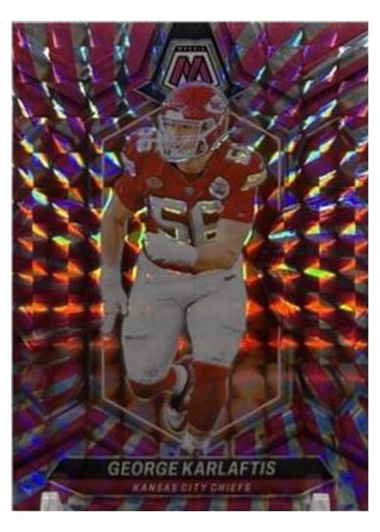 2024 Panini Mosaic Base Set George Karlaftis #111 card