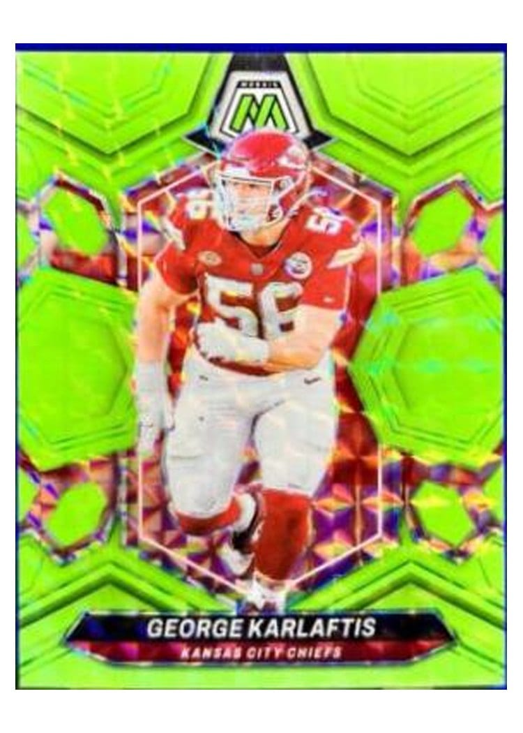 2024 Panini Mosaic Base Set George Karlaftis #111 card