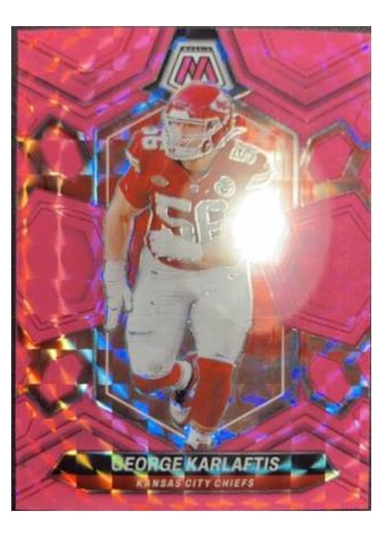2024 Panini Mosaic Base Set George Karlaftis #111 card