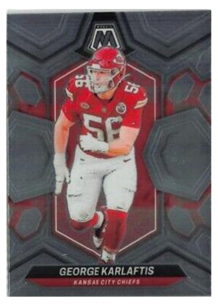 2024 Panini Mosaic Base Set George Karlaftis #111 card