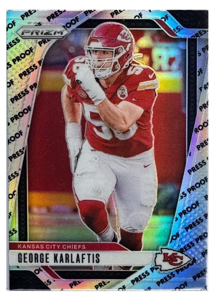 2024 Panini Prizm Base Set George Karlaftis #142 card