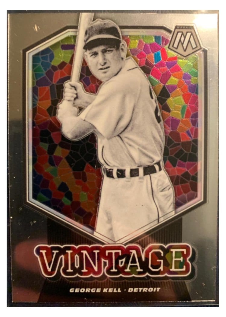 2021 Panini Mosaic Vintage George Kell #V2 card