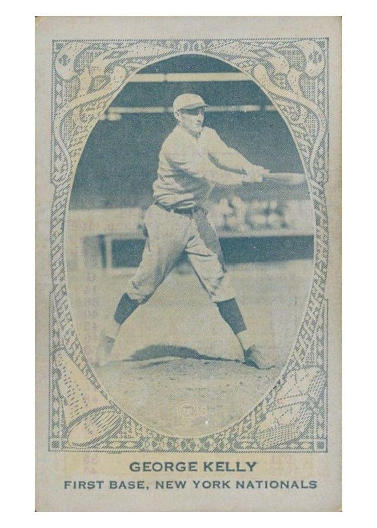 1922 E120 American Caramel George Kelly card