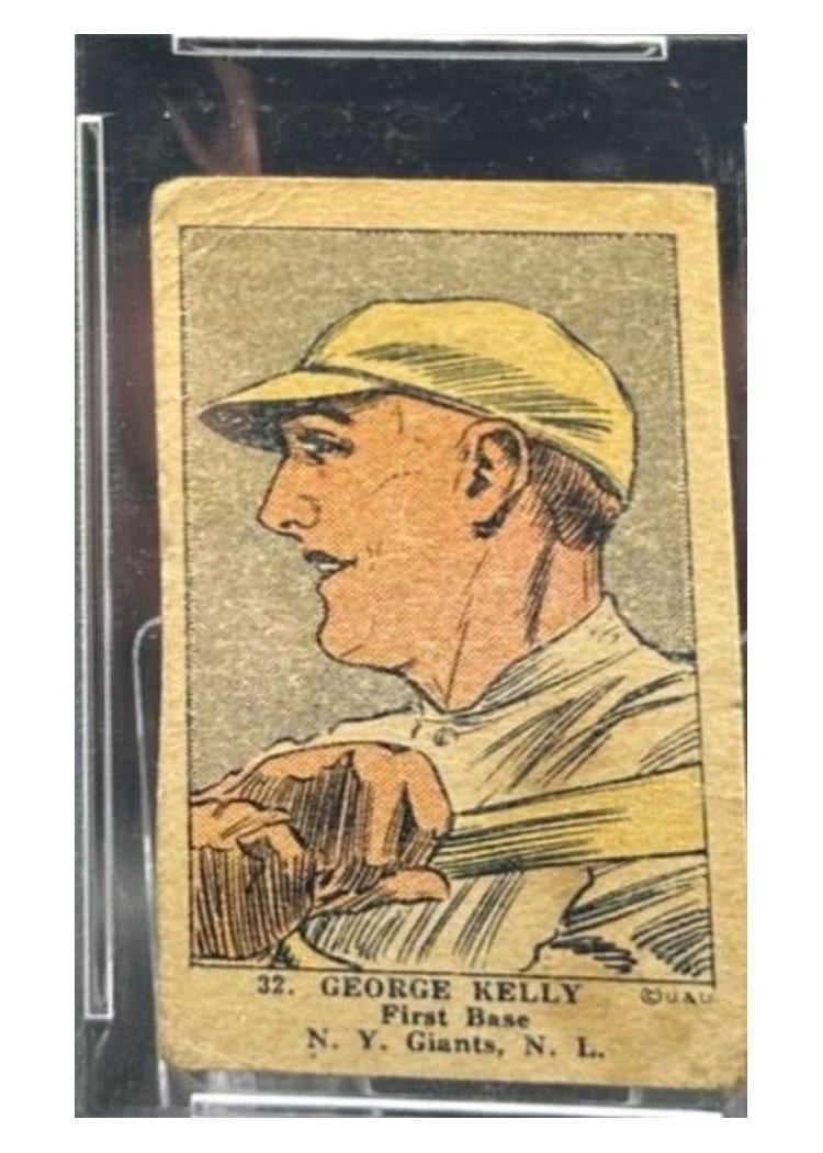 1923 W515 2 George Kelly #32 card