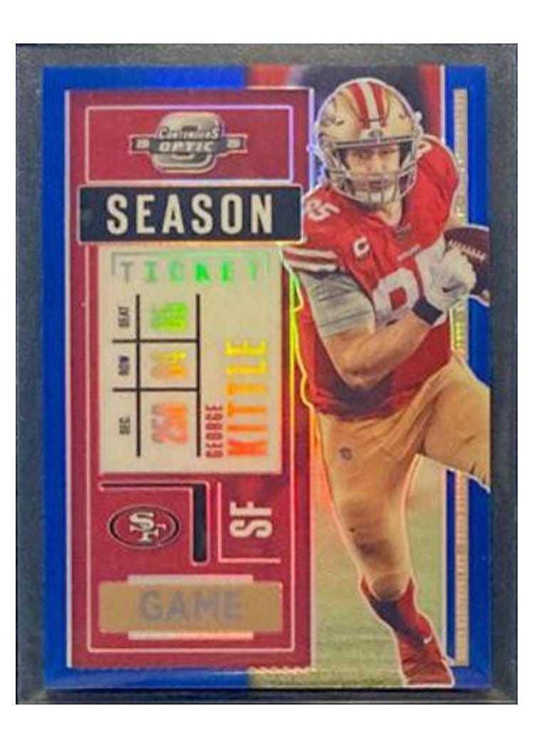 2020 Panini Contenders Optic Base Set George Kittle #51 card