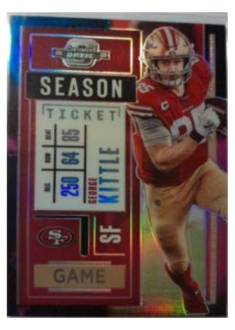 2020 Panini Contenders Optic Base Set George Kittle #51 card