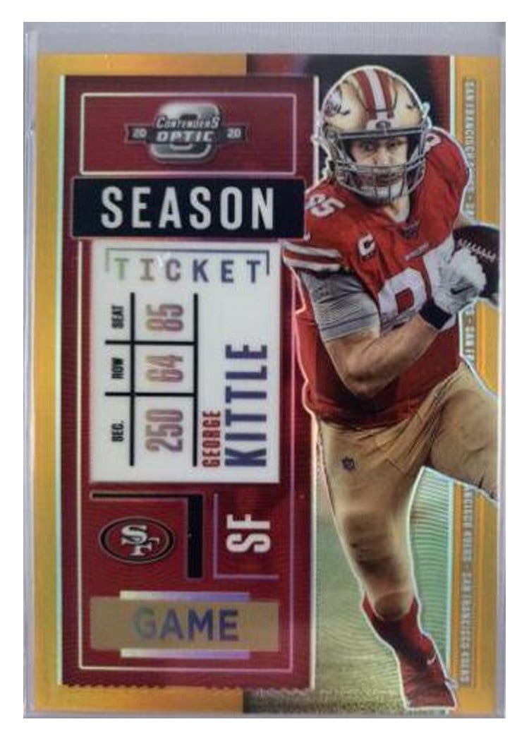 2020 Panini Contenders Optic Base Set George Kittle #51 card