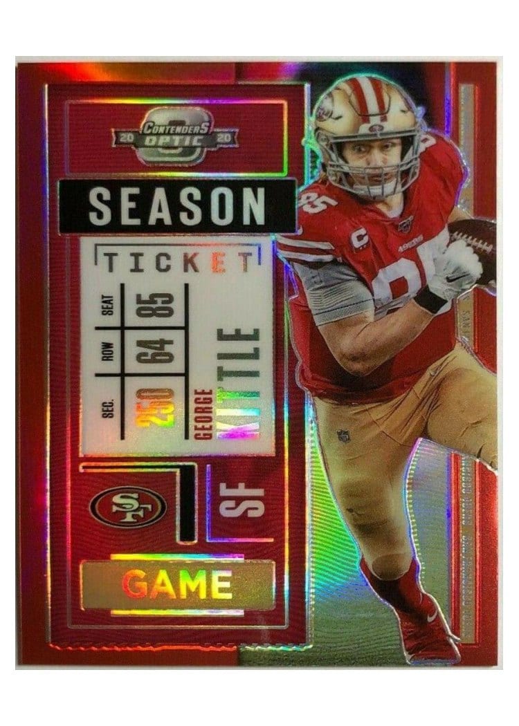 2020 Panini Contenders Optic Base Set George Kittle #51 card