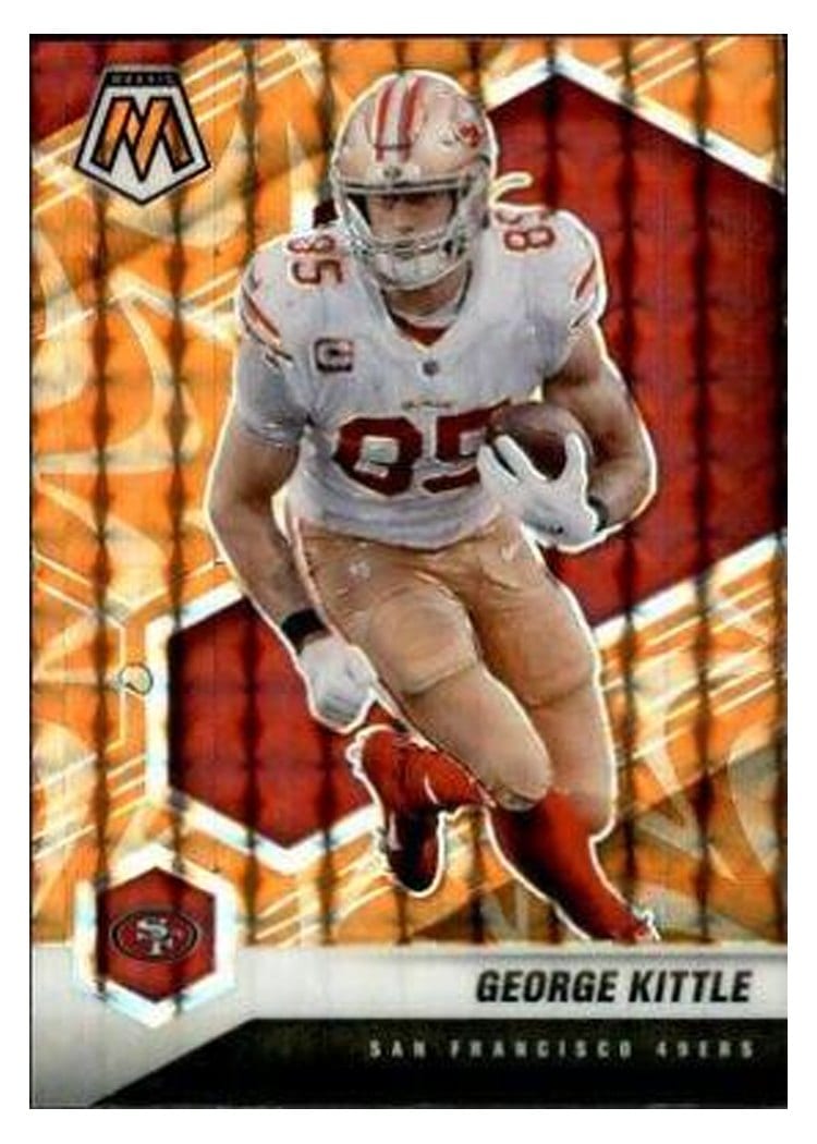 2021 Panini Mosaic Base Set George Kittle #176 card