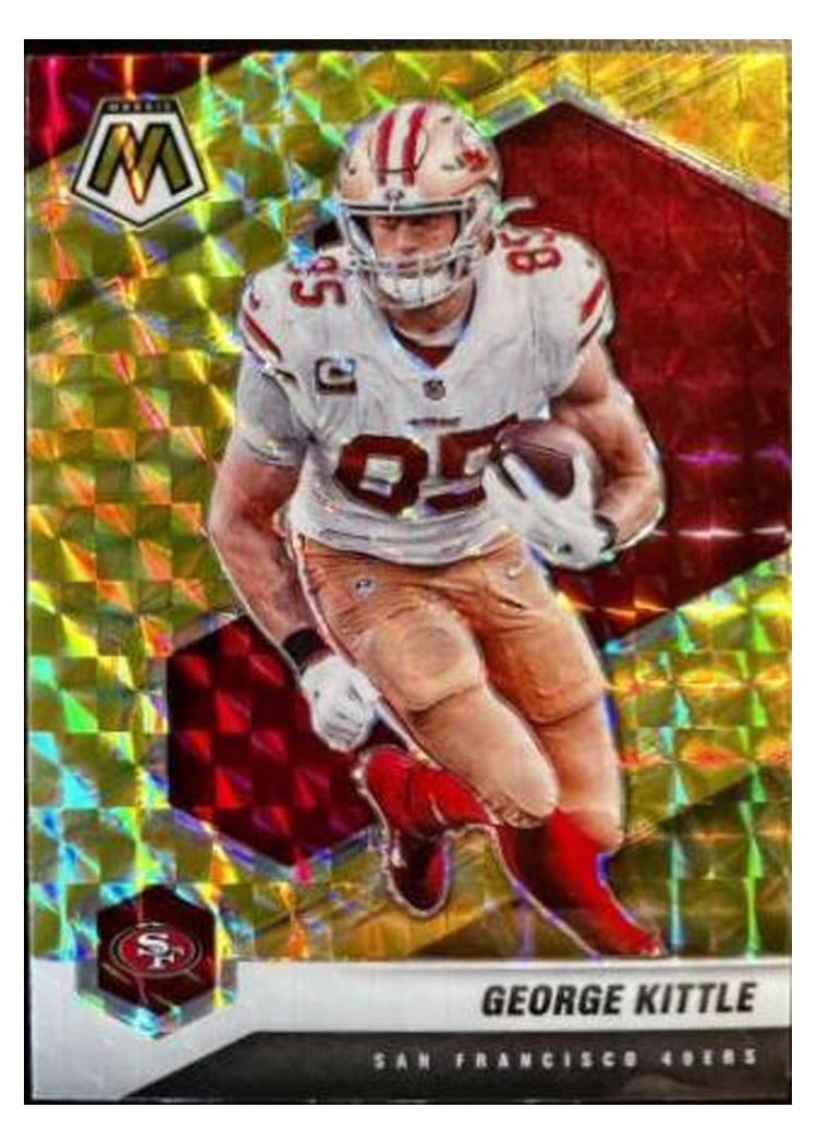 2021 Panini Mosaic Base Set George Kittle #176 card