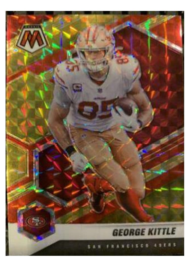 2021 Panini Mosaic Base Set George Kittle #176 card