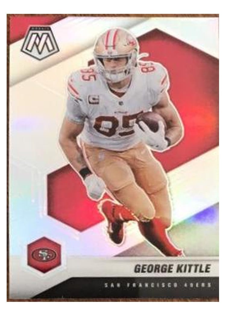 2021 Panini Mosaic Base Set George Kittle #176 card
