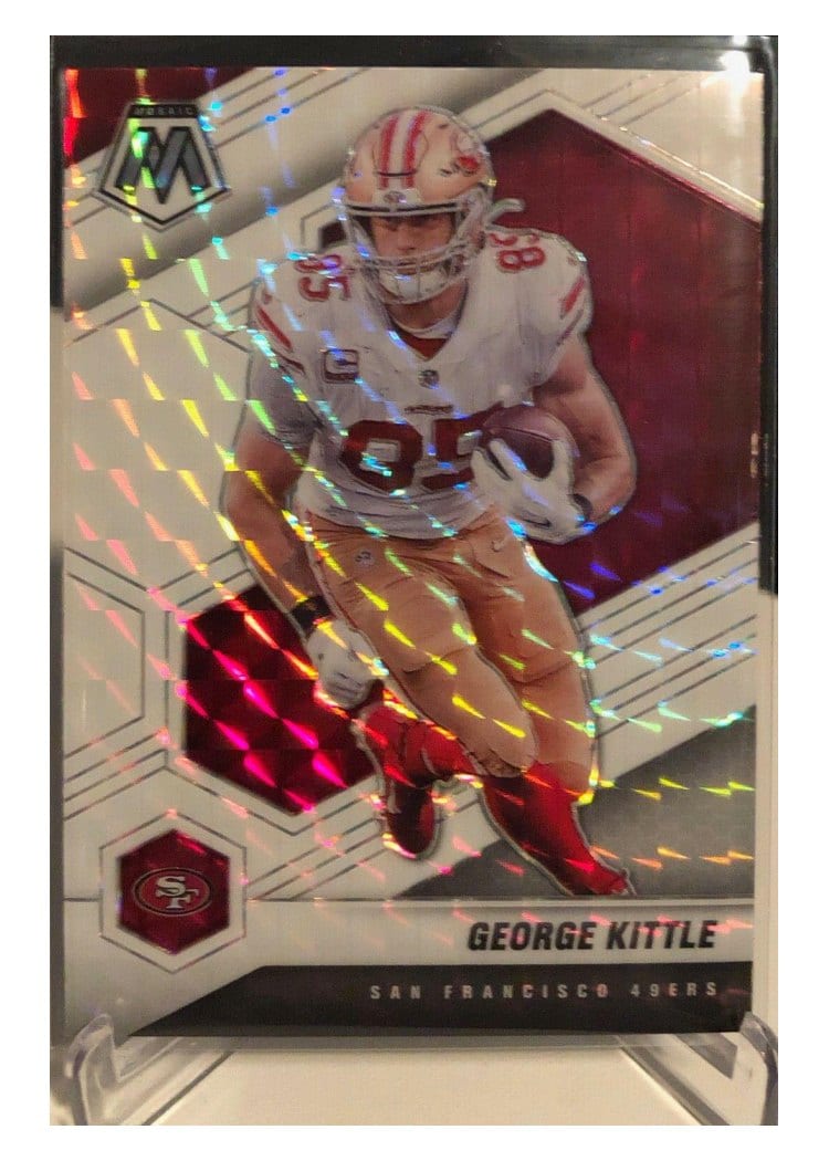 2021 Panini Mosaic Base Set George Kittle #176 card
