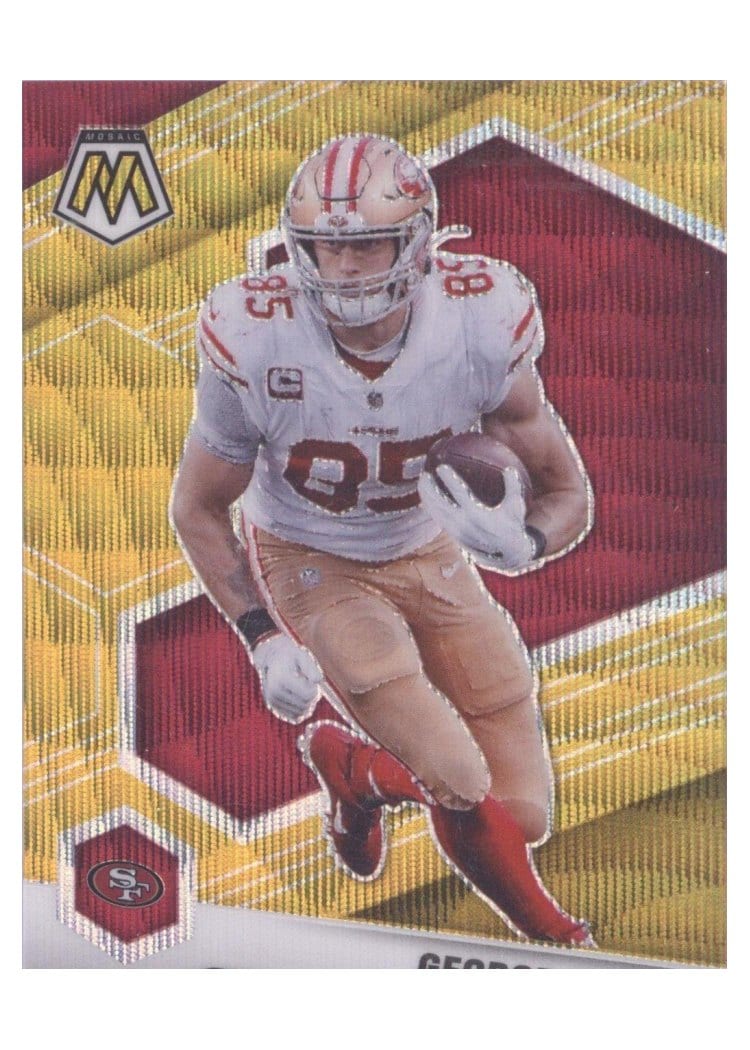 2021 Panini Mosaic Base Set George Kittle #176 card