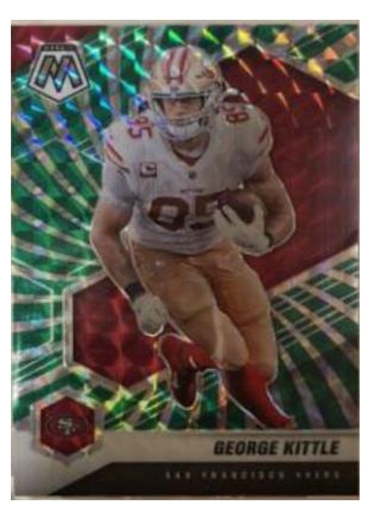 2021 Panini Mosaic Base Set George Kittle #176 card