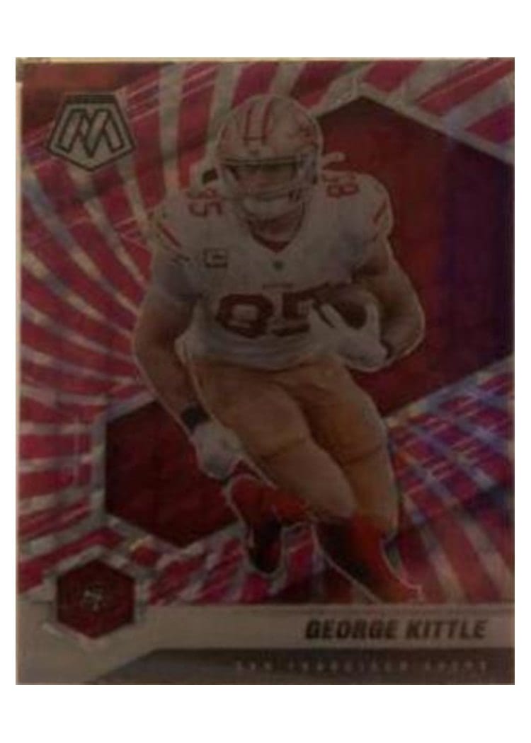2021 Panini Mosaic Base Set George Kittle #176 card