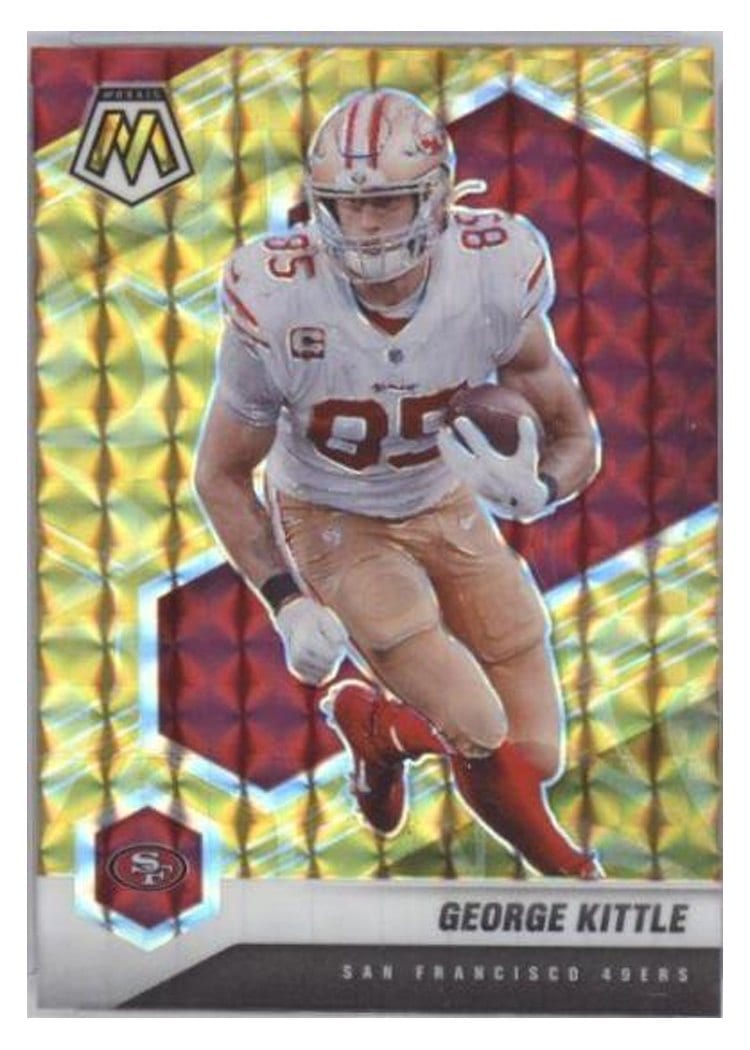 2021 Panini Mosaic Base Set George Kittle #176 card