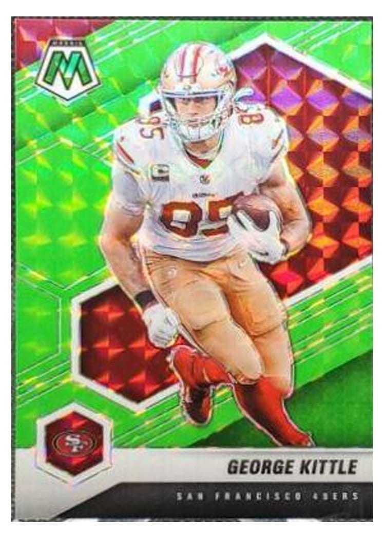 2021 Panini Mosaic Base Set George Kittle #176 card