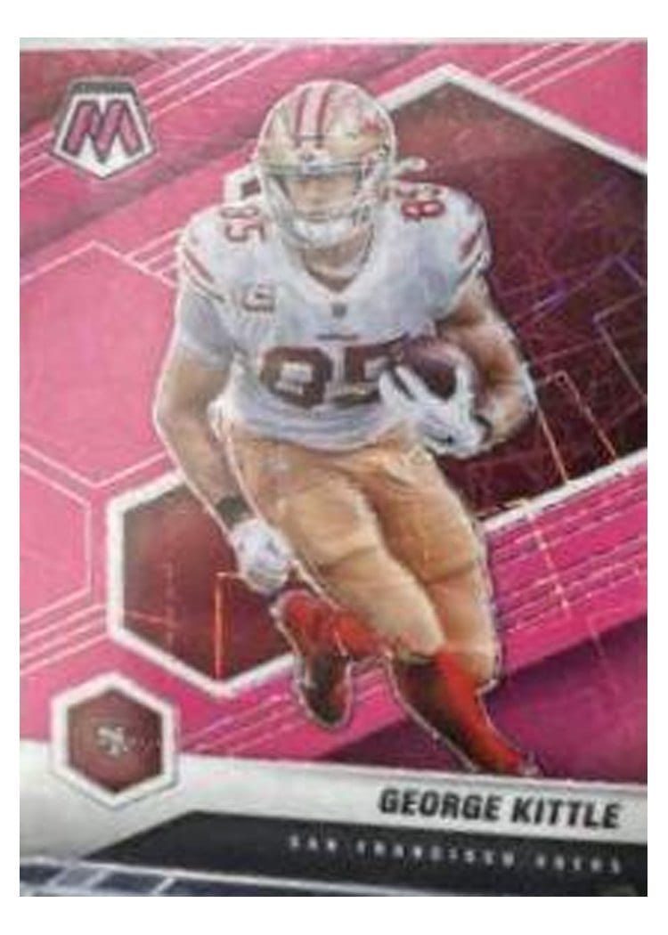 2021 Panini Mosaic Base Set George Kittle #176 card