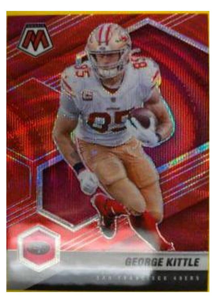 2021 Panini Mosaic Base Set George Kittle #176 card