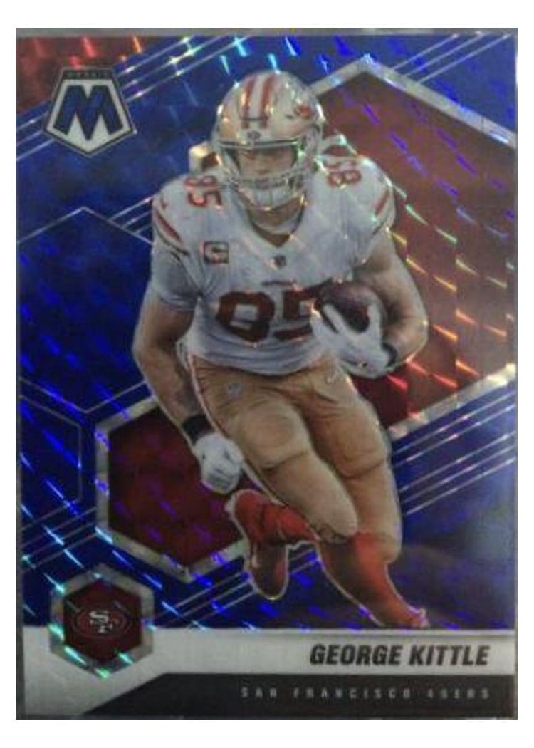 2021 Panini Mosaic Base Set George Kittle #176 card