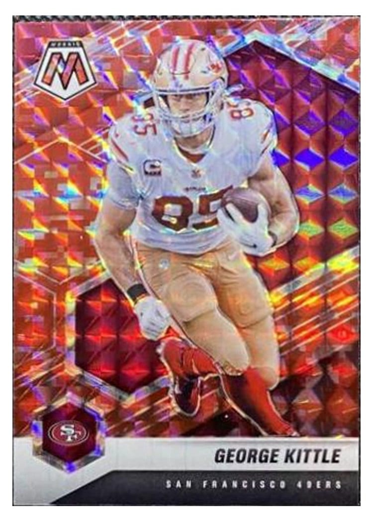 2021 Panini Mosaic Base Set George Kittle #176 card