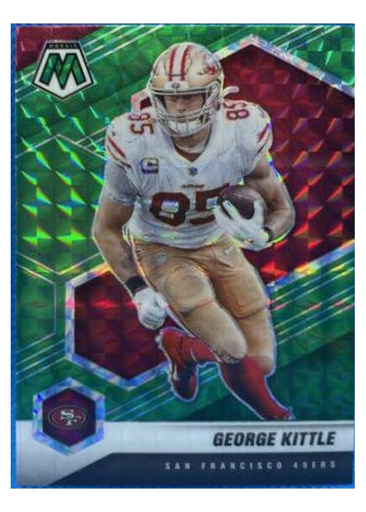 2021 Panini Mosaic Base Set George Kittle #176 card