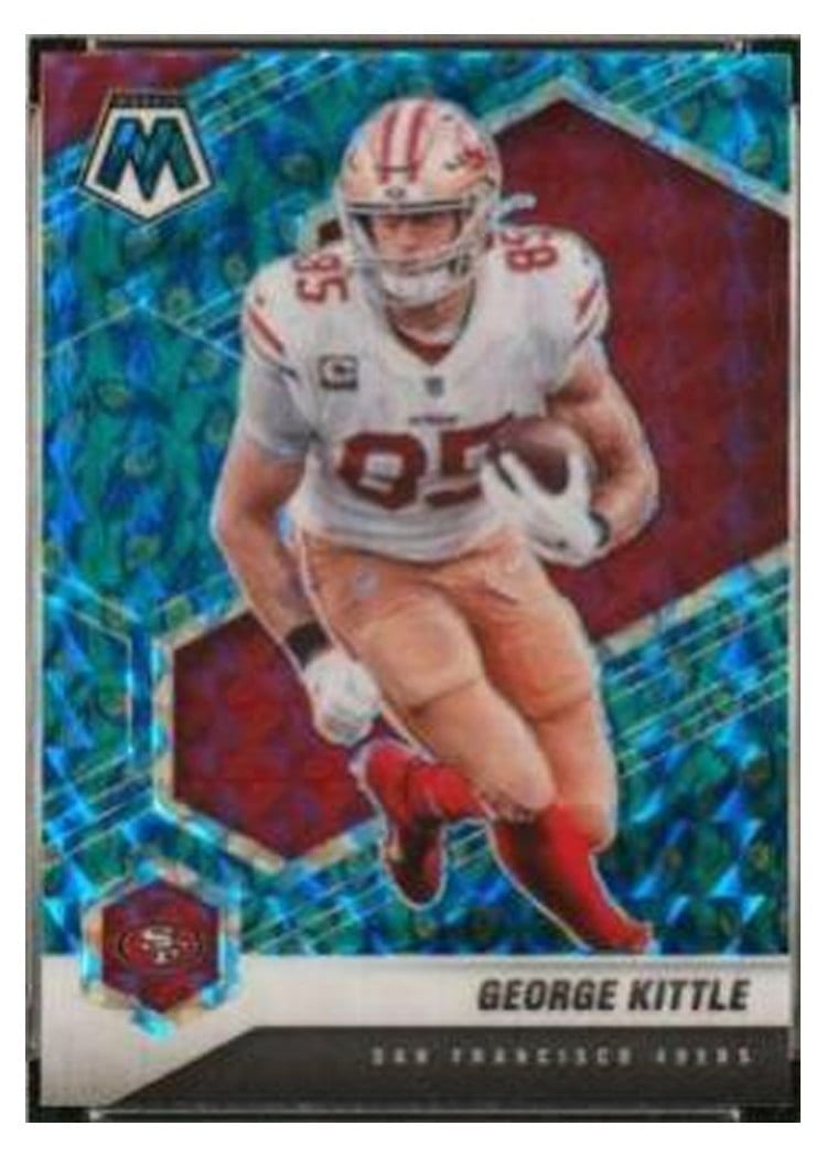 2021 Panini Mosaic Base Set George Kittle #176 card
