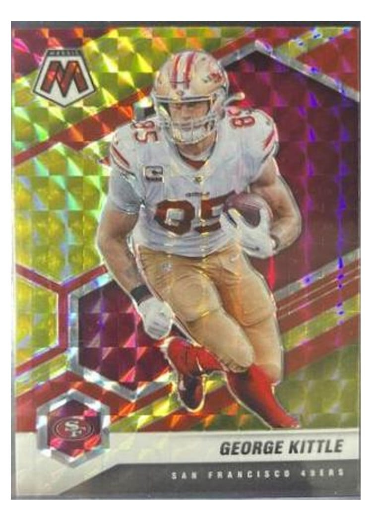 2021 Panini Mosaic Base Set George Kittle #176 card