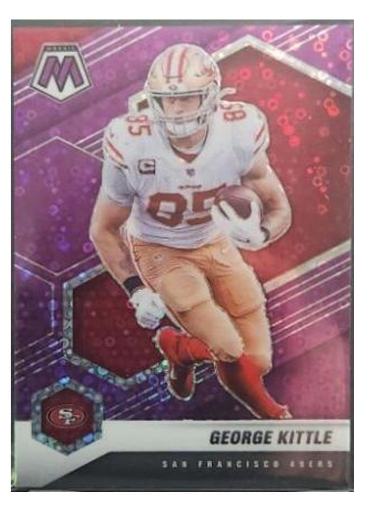 2021 Panini Mosaic Base Set George Kittle #176 card