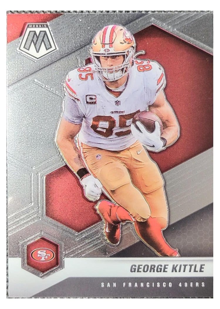 2021 Panini Mosaic Base Set George Kittle #176 card