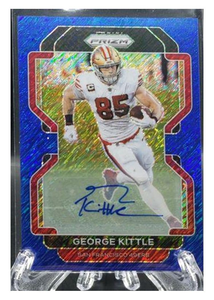 2021 Panini Prizm Base Set George Kittle #54 card