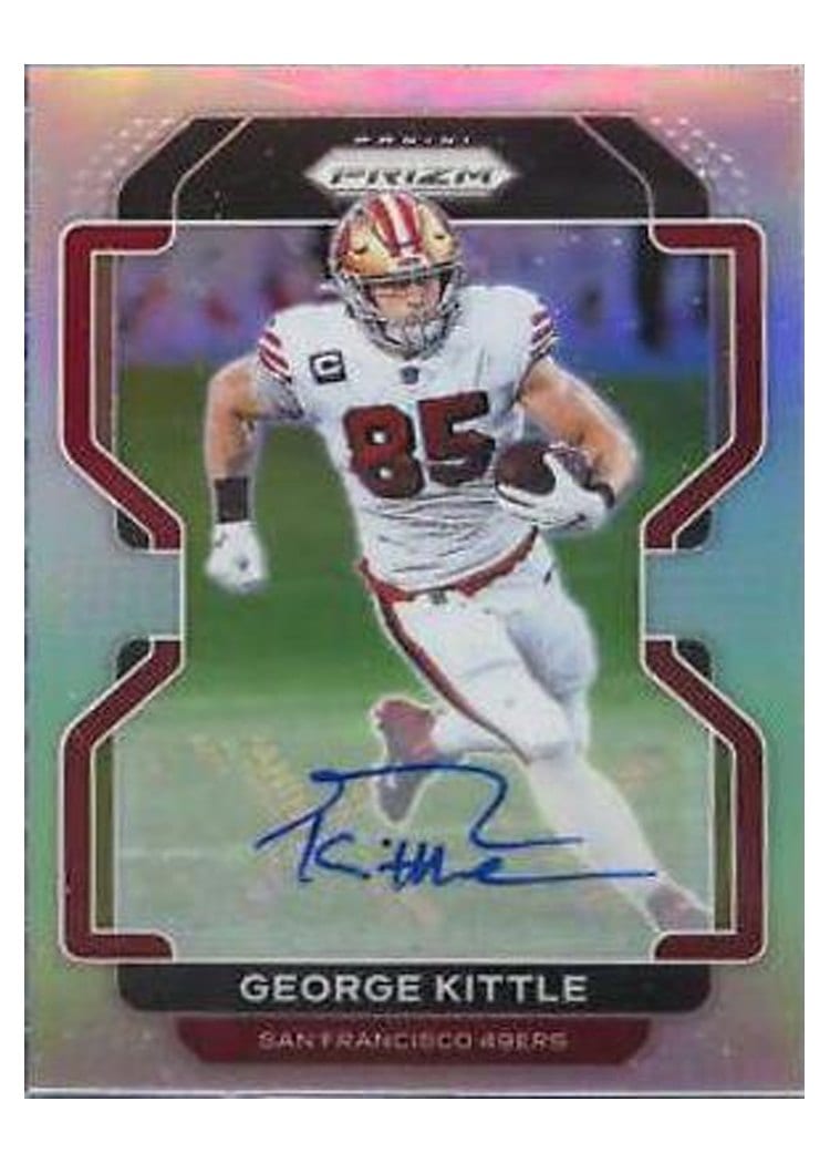 2021 Panini Prizm Base Set George Kittle #54 card