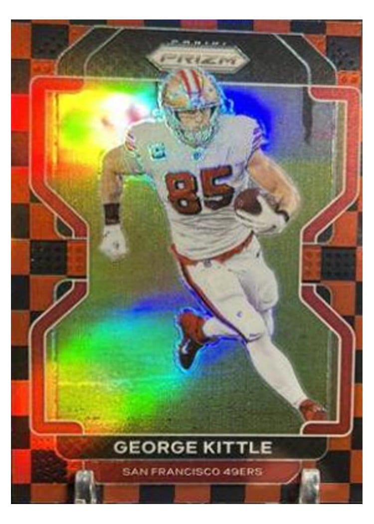 2021 Panini Prizm Base Set George Kittle #54 card