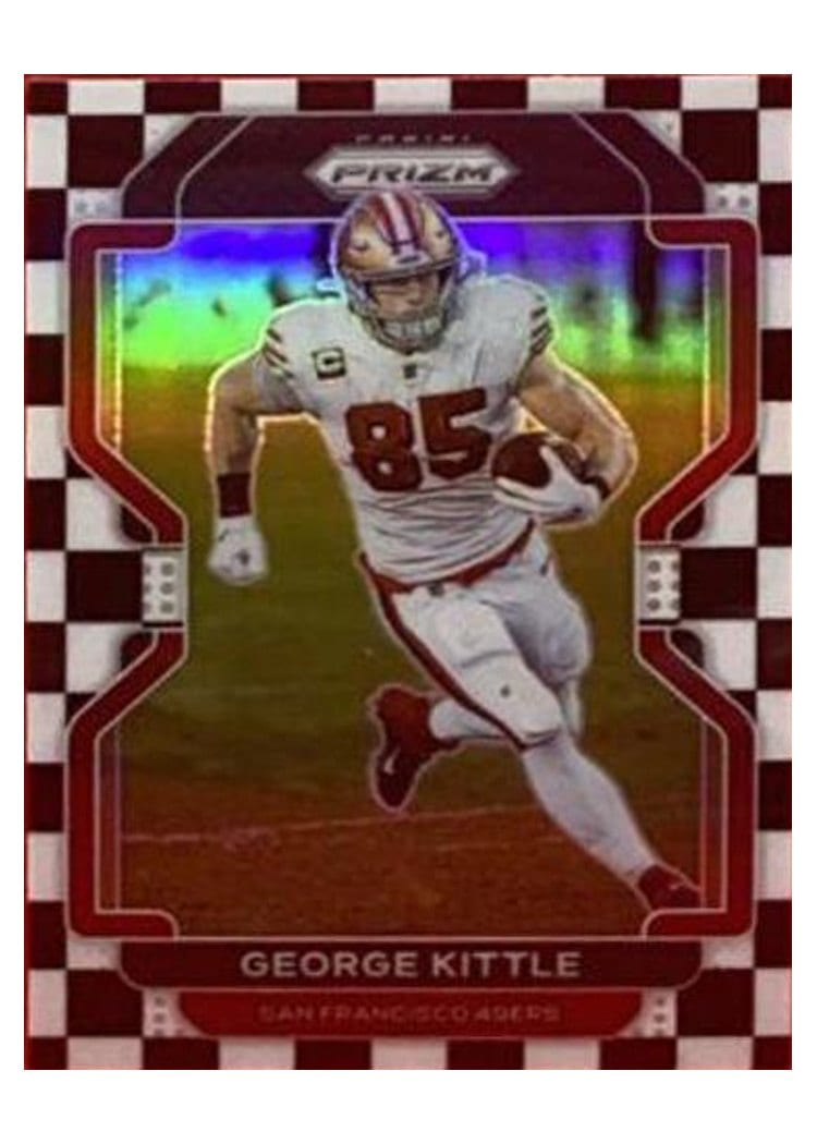 2021 Panini Prizm Base Set George Kittle #54 card