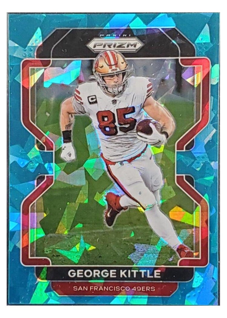 2021 Panini Prizm Base Set George Kittle #54 card