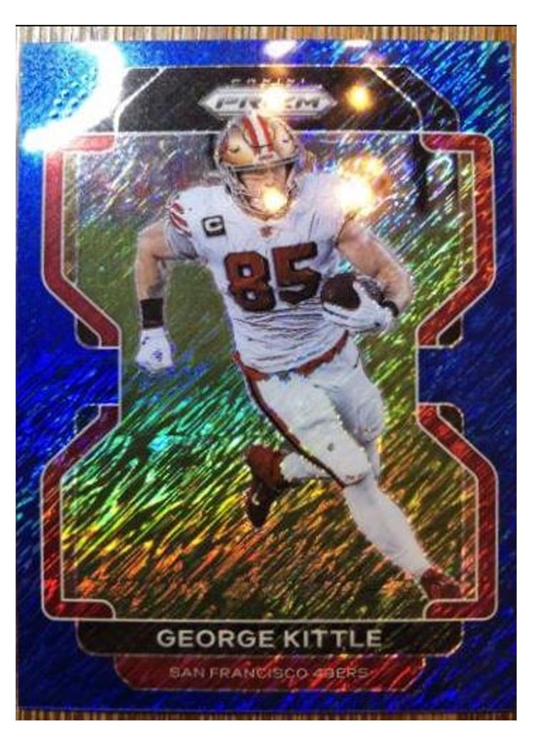 2021 Panini Prizm Base Set George Kittle #54 card