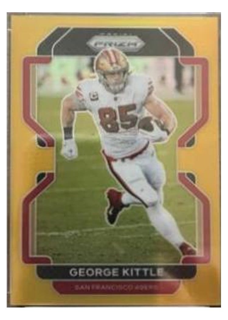 2021 Panini Prizm Base Set George Kittle #54 card
