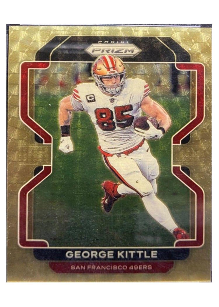 2021 Panini Prizm Base Set George Kittle #54 card