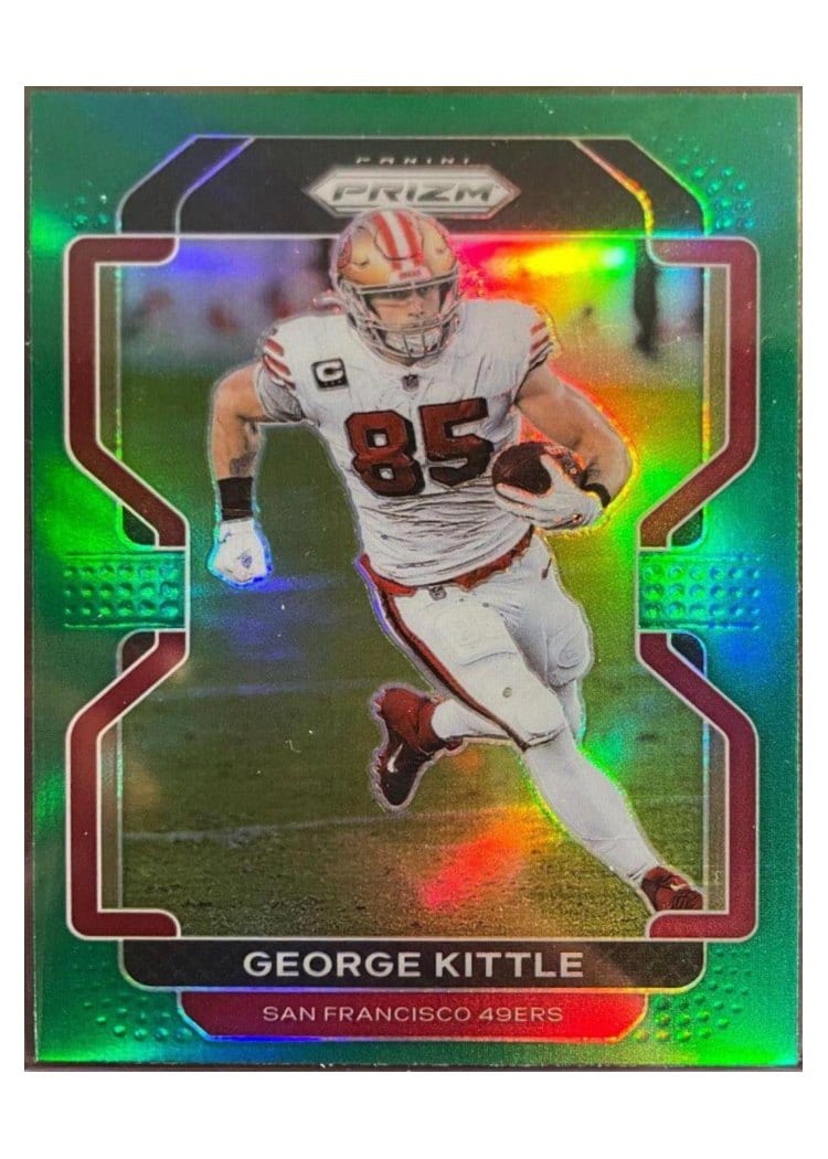 2021 Panini Prizm Base Set George Kittle #54 card
