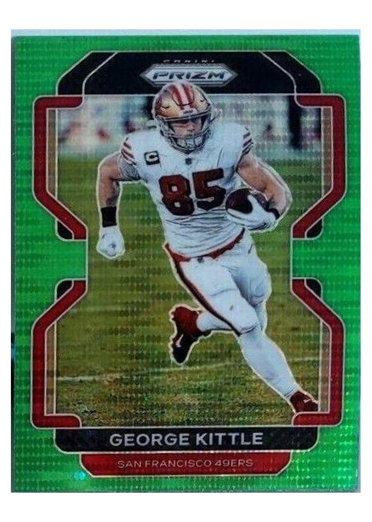 2021 Panini Prizm Base Set George Kittle #54 card