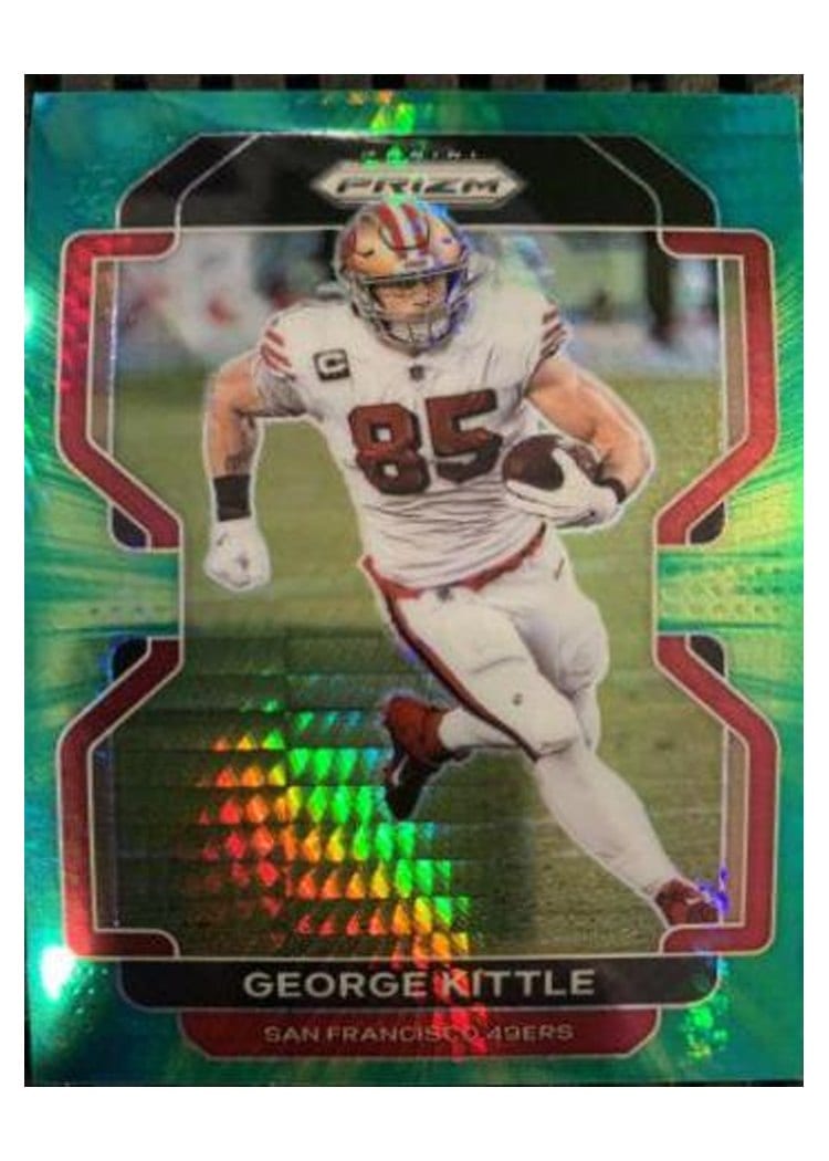 2021 Panini Prizm Base Set George Kittle #54 card