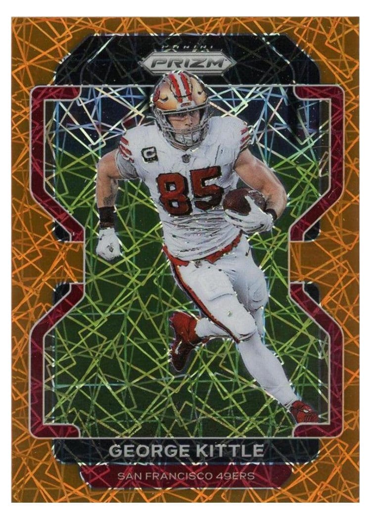 2021 Panini Prizm Base Set George Kittle #54 card
