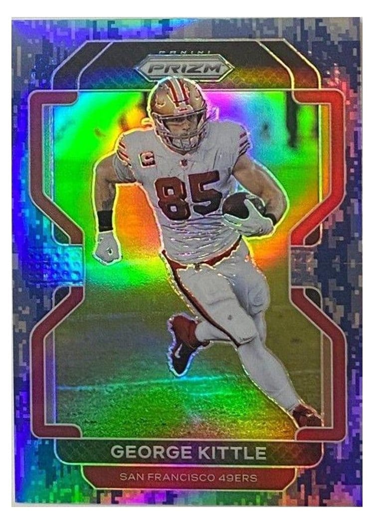 2021 Panini Prizm Base Set George Kittle #54 card