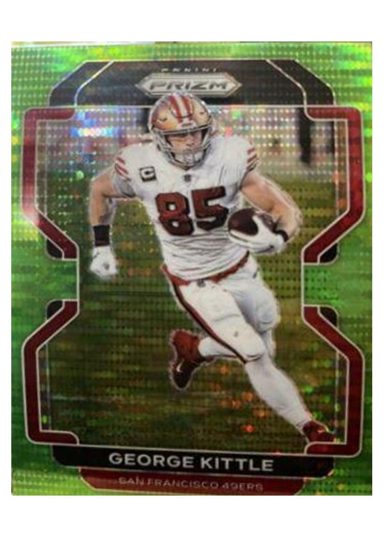 2021 Panini Prizm Base Set George Kittle #54 card