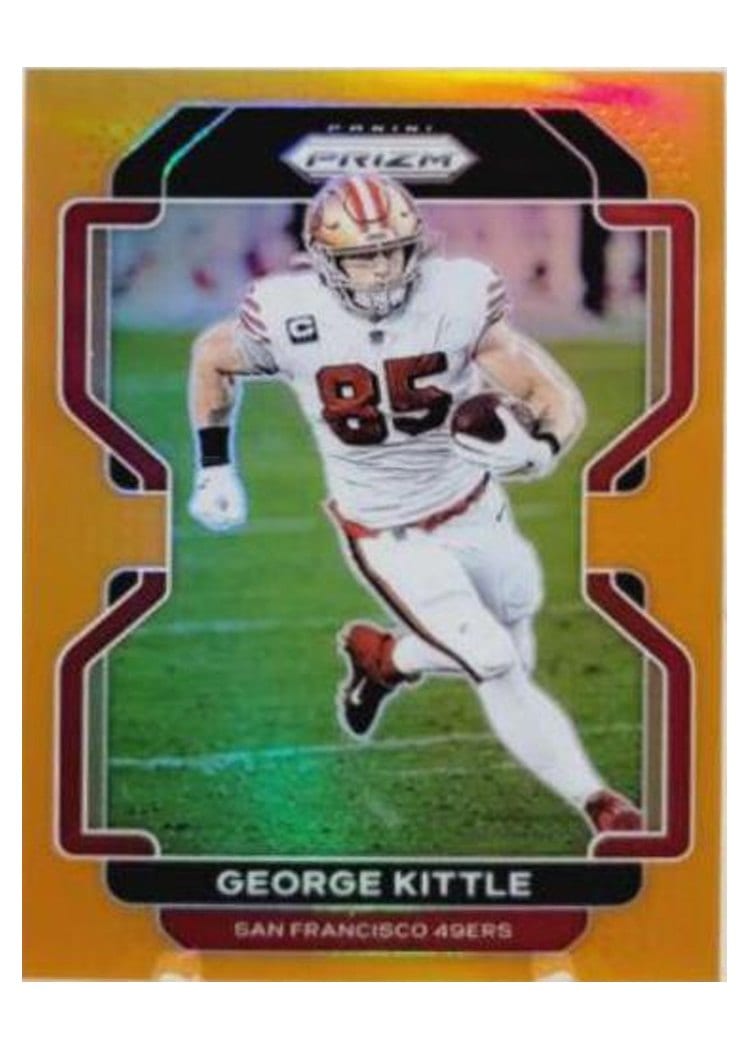 2021 Panini Prizm Base Set George Kittle #54 card